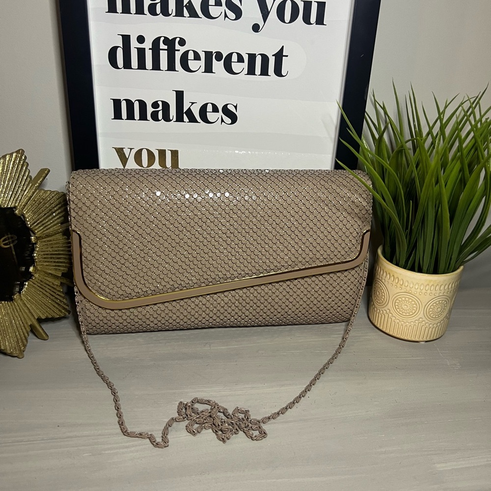 Beautiful sequin/mesh crossbody bag